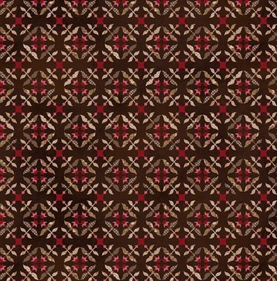 Tickled Pink- Geometric Brown Tickled Pink- Geometric Brown