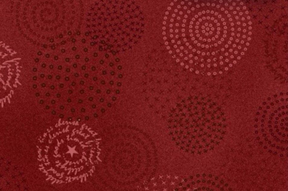 Tickled Pink- Red Circles