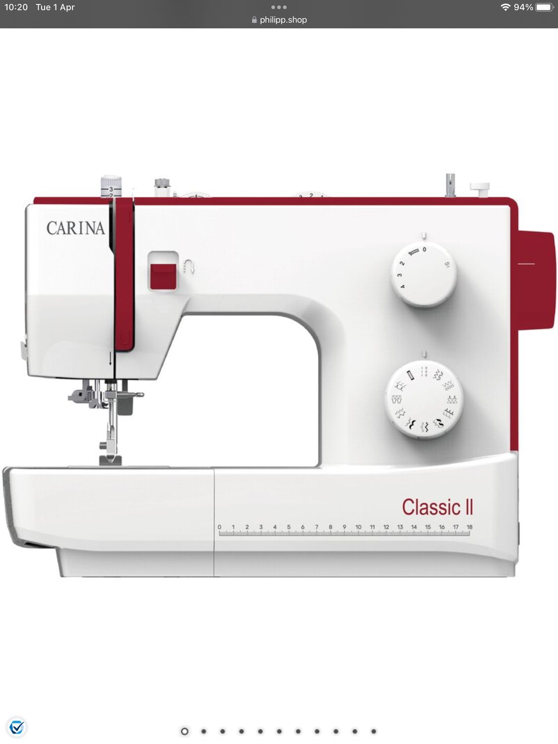 Carina Classic II Sewing Machine