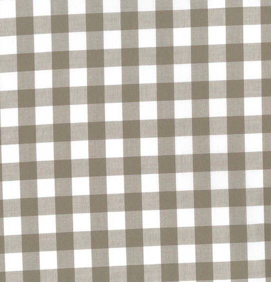17mm Yarn Dyed Cotton Gingham- Sand