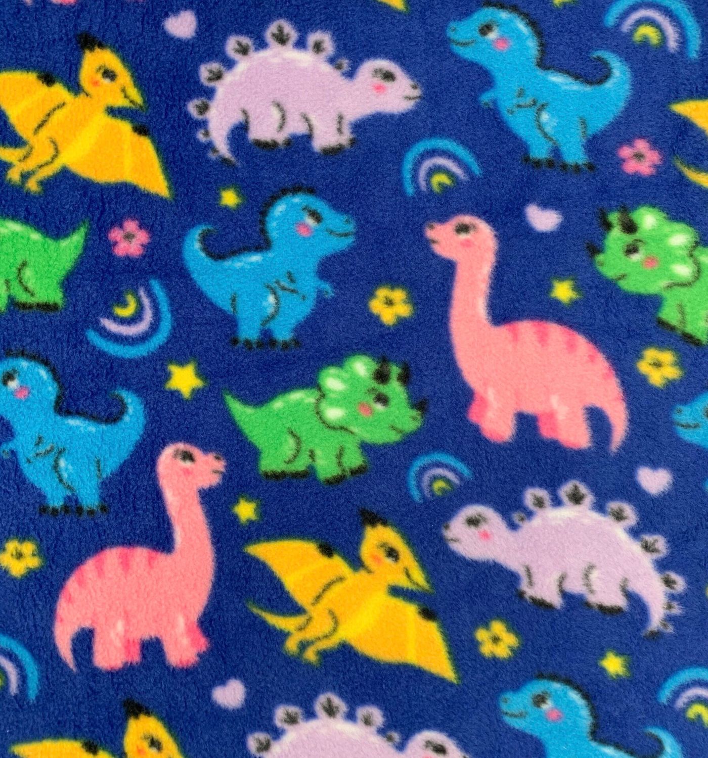 Anti-Pil Fleece- Dinosaur