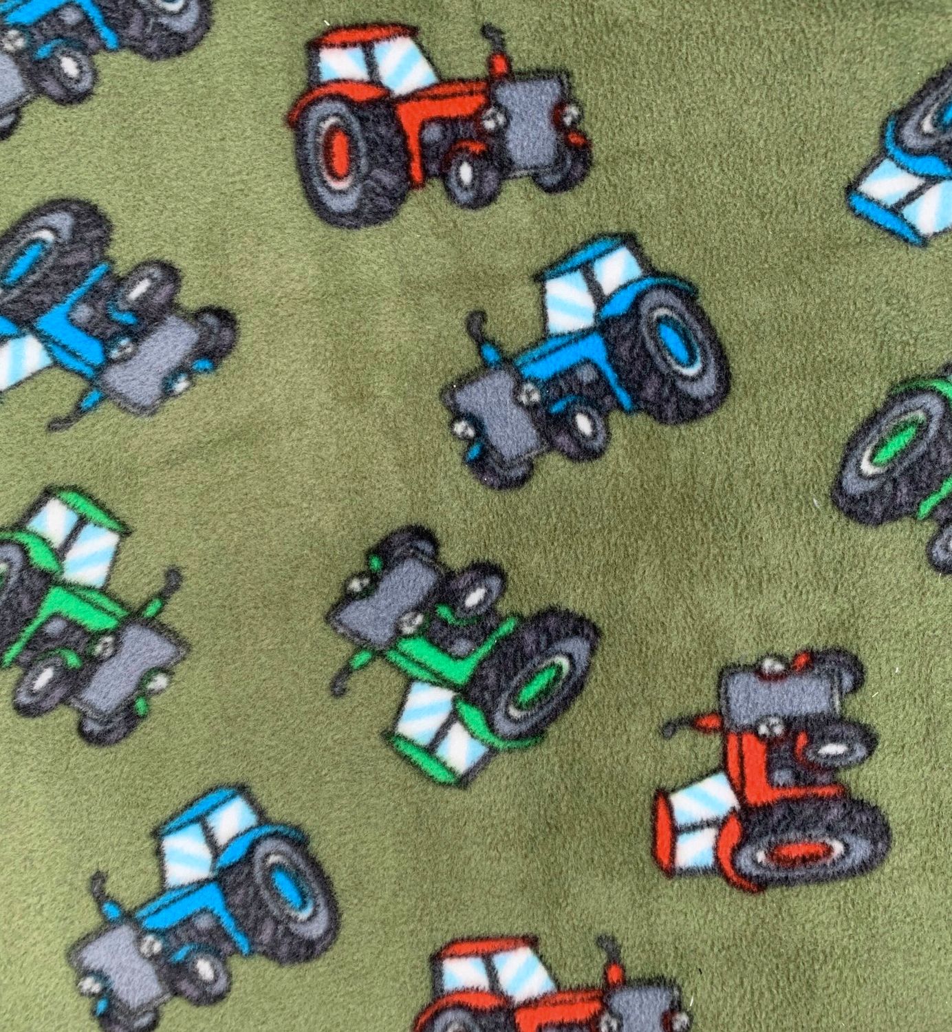 Anti-Pil Fleece- Tractor Green