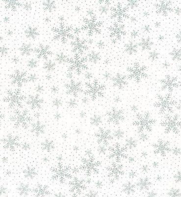 John Louden Christmas Fabric- Snowflake