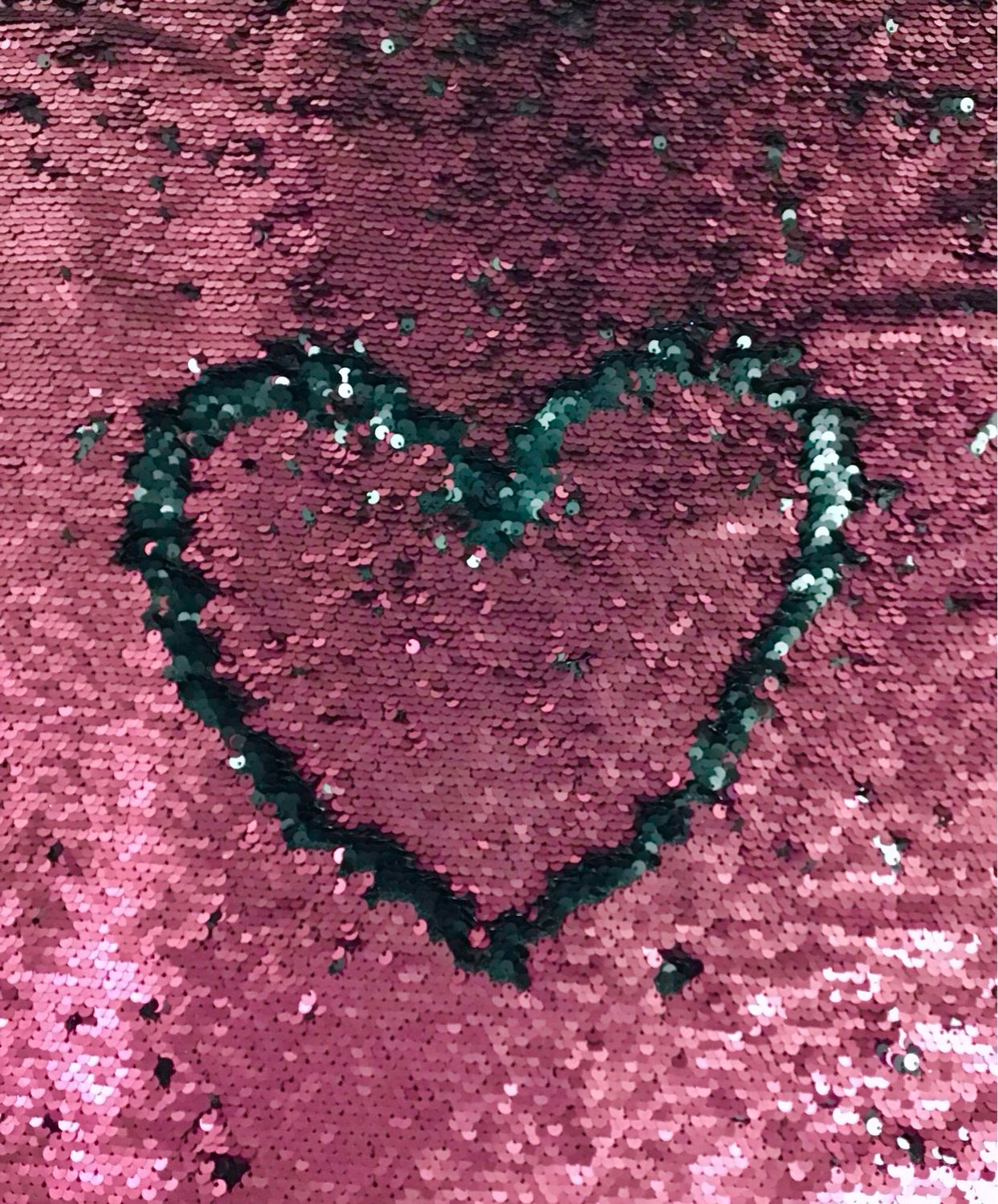 Reversible Sequins Fabric- Wine/ Black Reversible Sequins Fabric- Wine/ Black