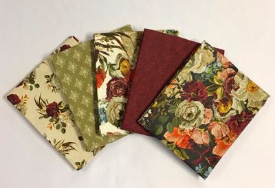 Dark Romance Fat Quarter Bundle