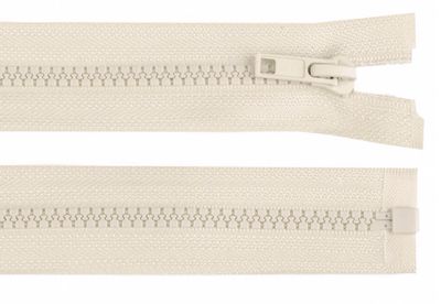 Plastic Open-end Zip 65cm- Sea Shell