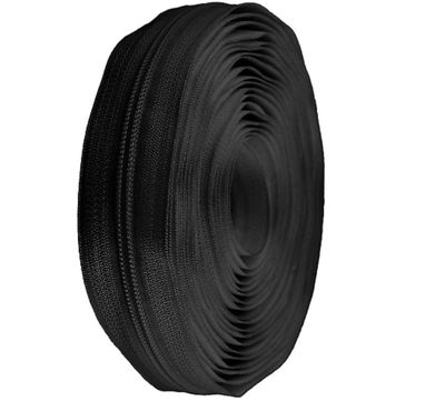 Continuous Nylon Zip 5mm- Black Continuous Nylon Zip 5mm- Black