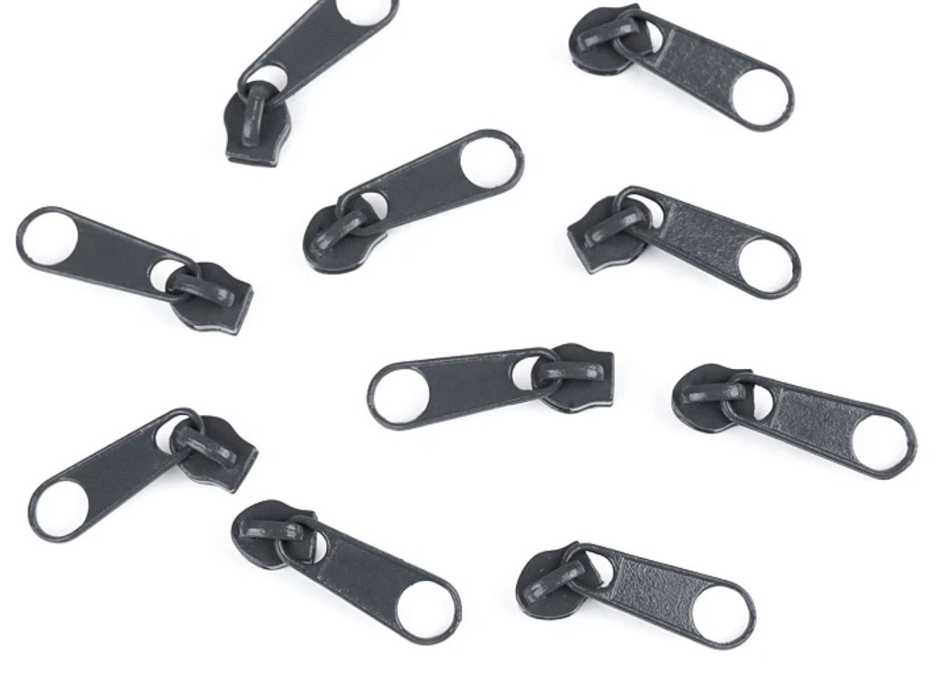 Sliders for Nylon 3mm Zip- Steel Grey