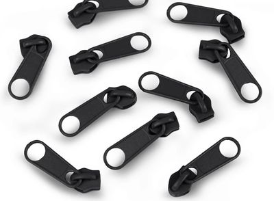 Sliders for Nylon 5mm Zip- Black Sliders for Nylon 5mm Zip- Black
