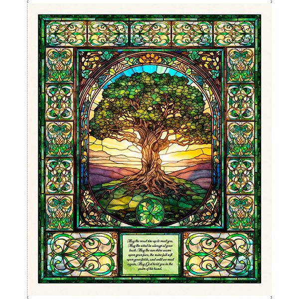 Spirit Of Ireland- Celtic Tree Of Life Panel Spirit Of Ireland- Celtic Tree Of Life Panel