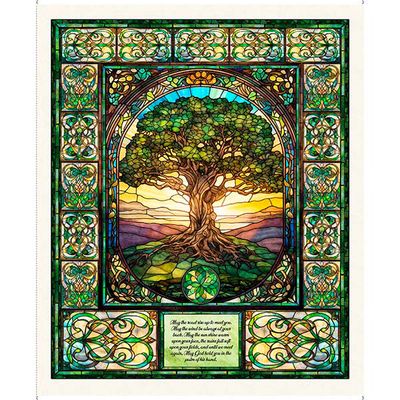 Spirit Of Ireland- Celtic Tree Of Life Panel Spirit Of Ireland- Celtic Tree Of Life Panel