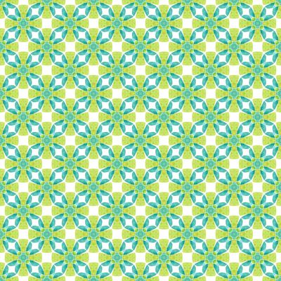 Dragon Friends Green Kaleidoscope