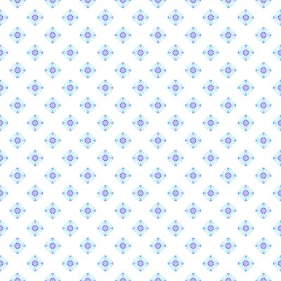 Dragon Friends Blue Kaleidoscope