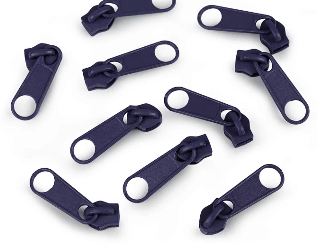 Sliders for Nylon 5mm Zip- Navy