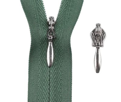 Sliders for Invisible Zip- Nickel Sliders for Invisible Zip- Nickel