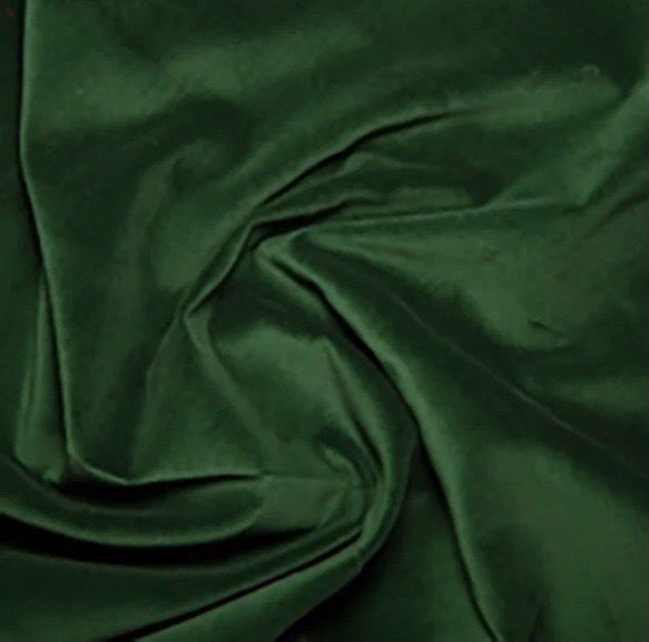 Cotton Velvet- Green