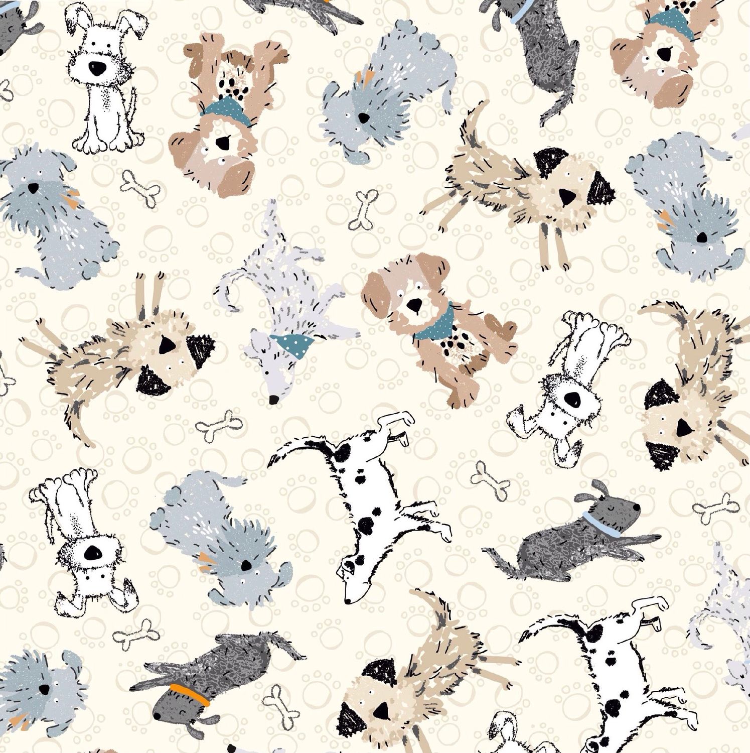 Ruff &amp; Tumble- Wagging Tails- Cream