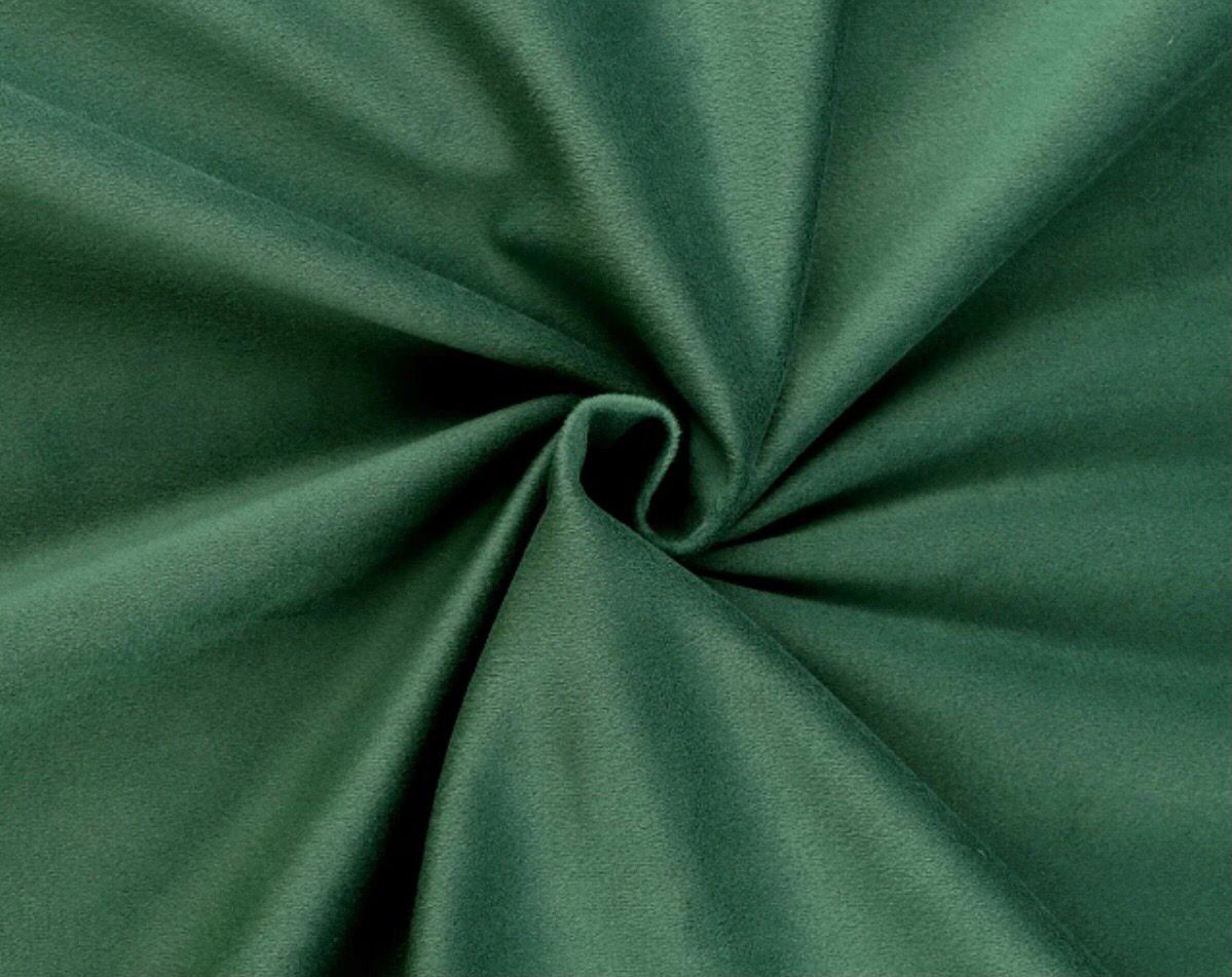 Wide Width Velvet- Dark Green