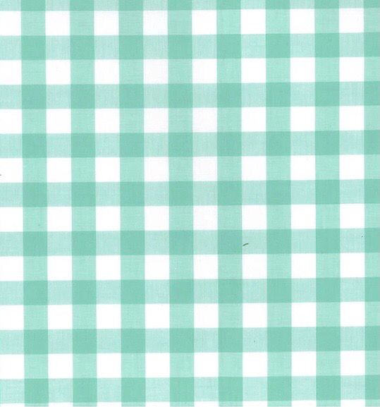 17mm Yarn Dyed Cotton Gingham- Mint