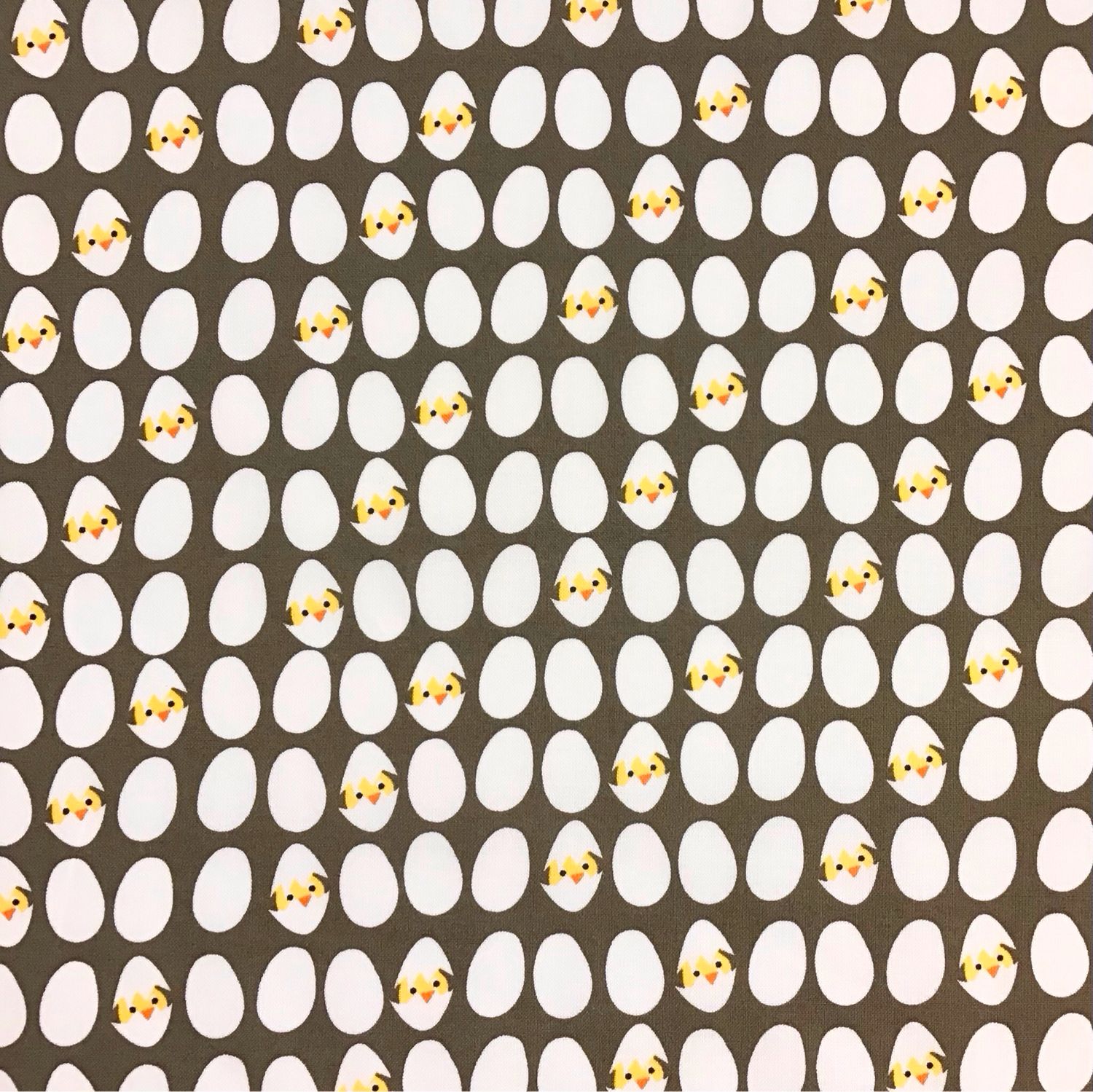 Easter Eggs On Khaki Easter Eggs On Khaki