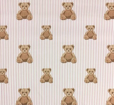 Toybox Treasures- Vintage Teddy Pink