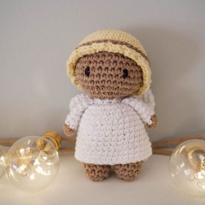 DIY Crochet Kit Christmas Angel Luna DIY Crochet Kit Christmas Angel Luna