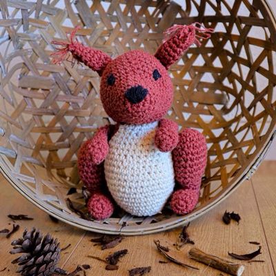 DIY Kit Amigurumi Squirrel Suzy DIY Kit Amigurumi Squirrel Suzy