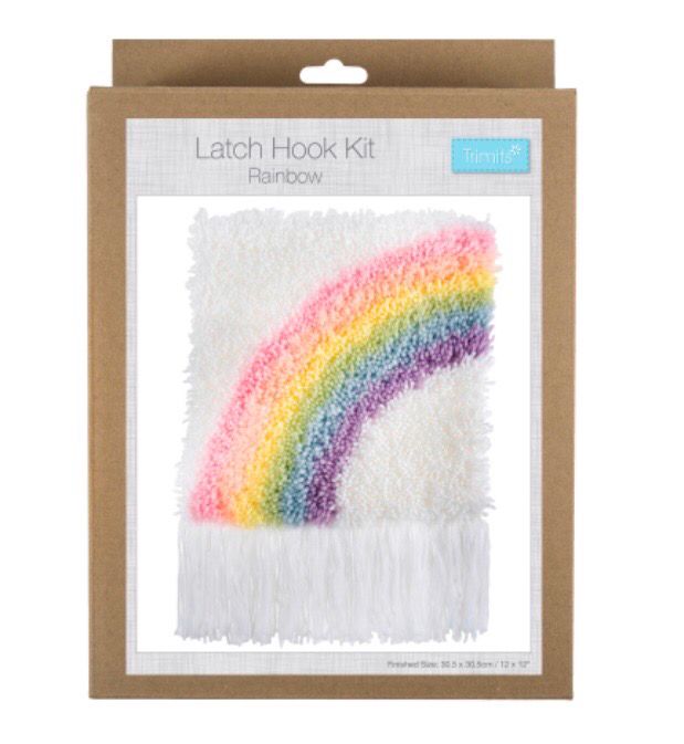 Latch Hook Kit: Rainbow