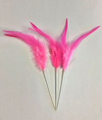 Rooster Feathers- Hot Pink Rooster Feathers- Hot Pink