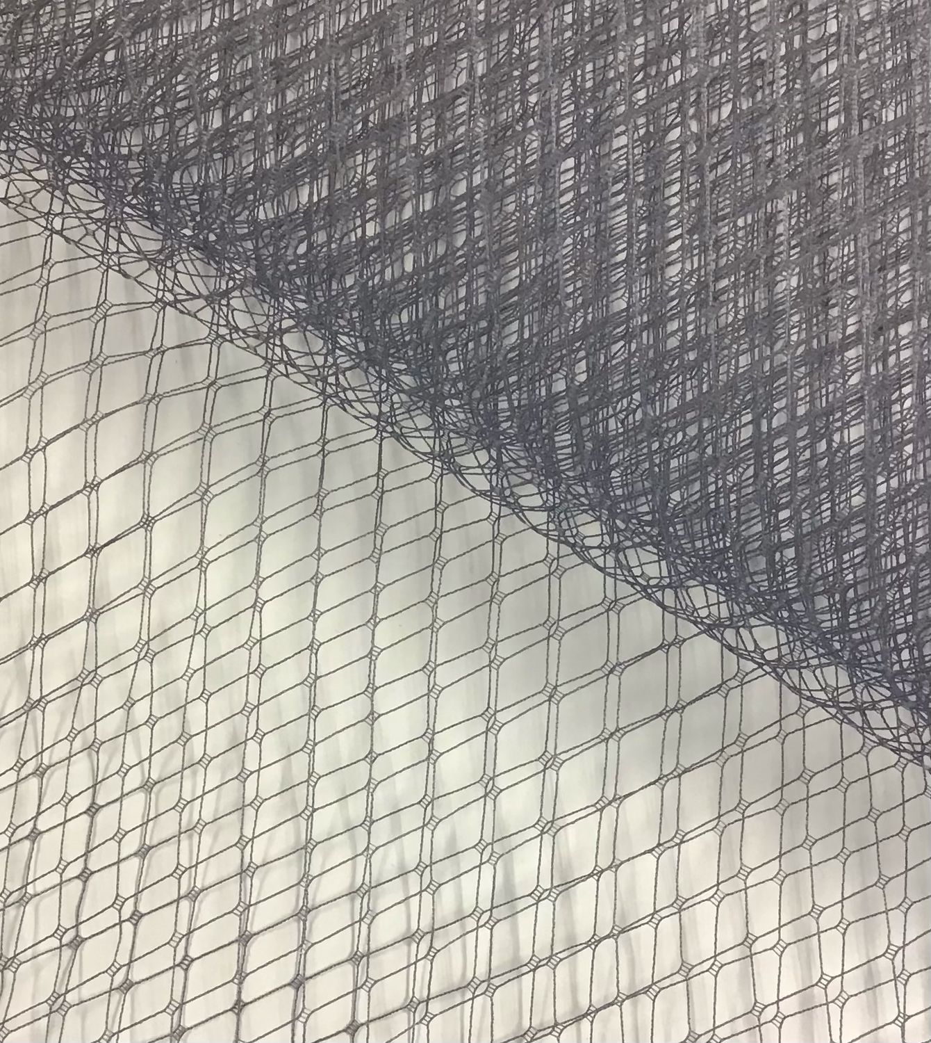 French Birdcage Veil- Grey