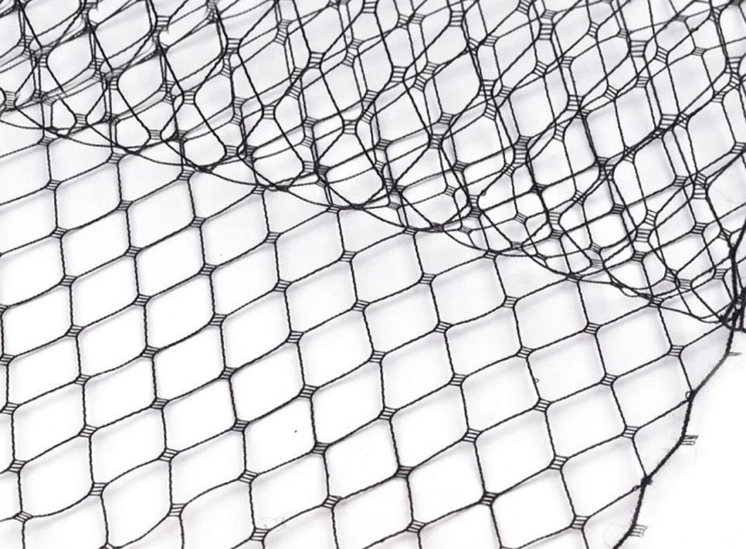 French Birdcage Veil- Black