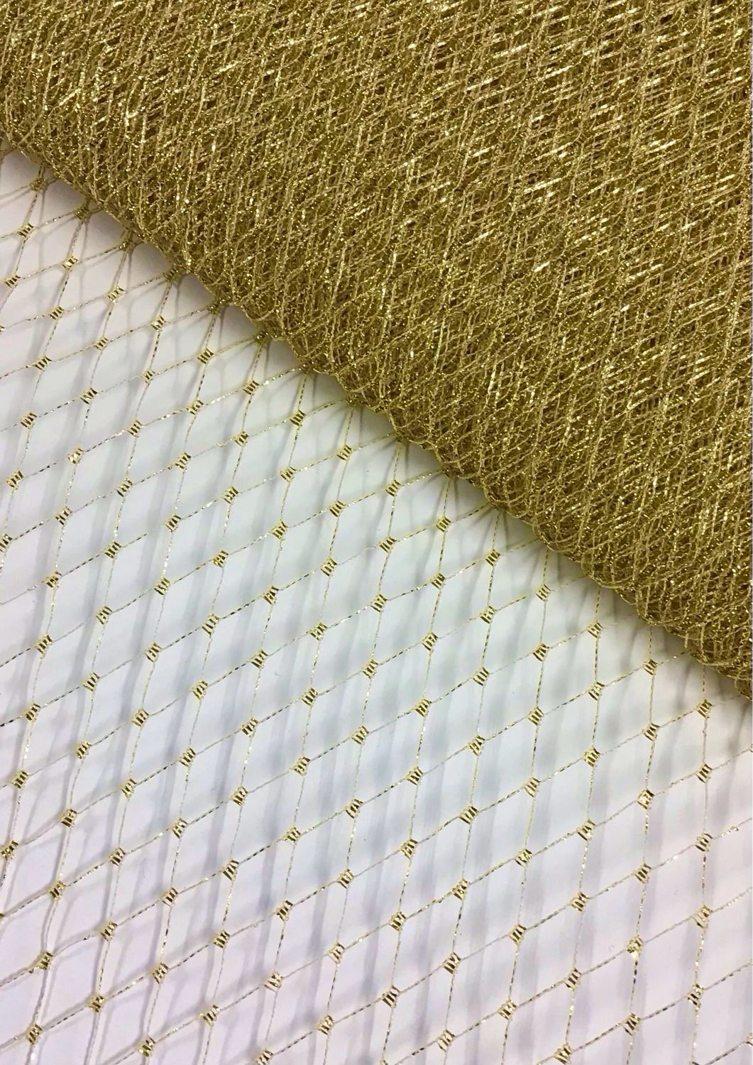 French Birdcage Veil- Gold