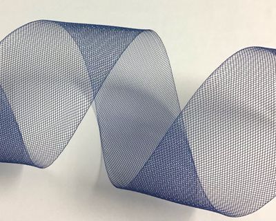 Horsehair Braid Crinoline Stiff- Navy Horsehair Braid Crinoline Stiff- Navy