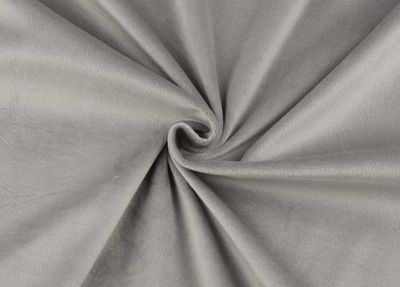 Wide Width Velvet- Light Grey