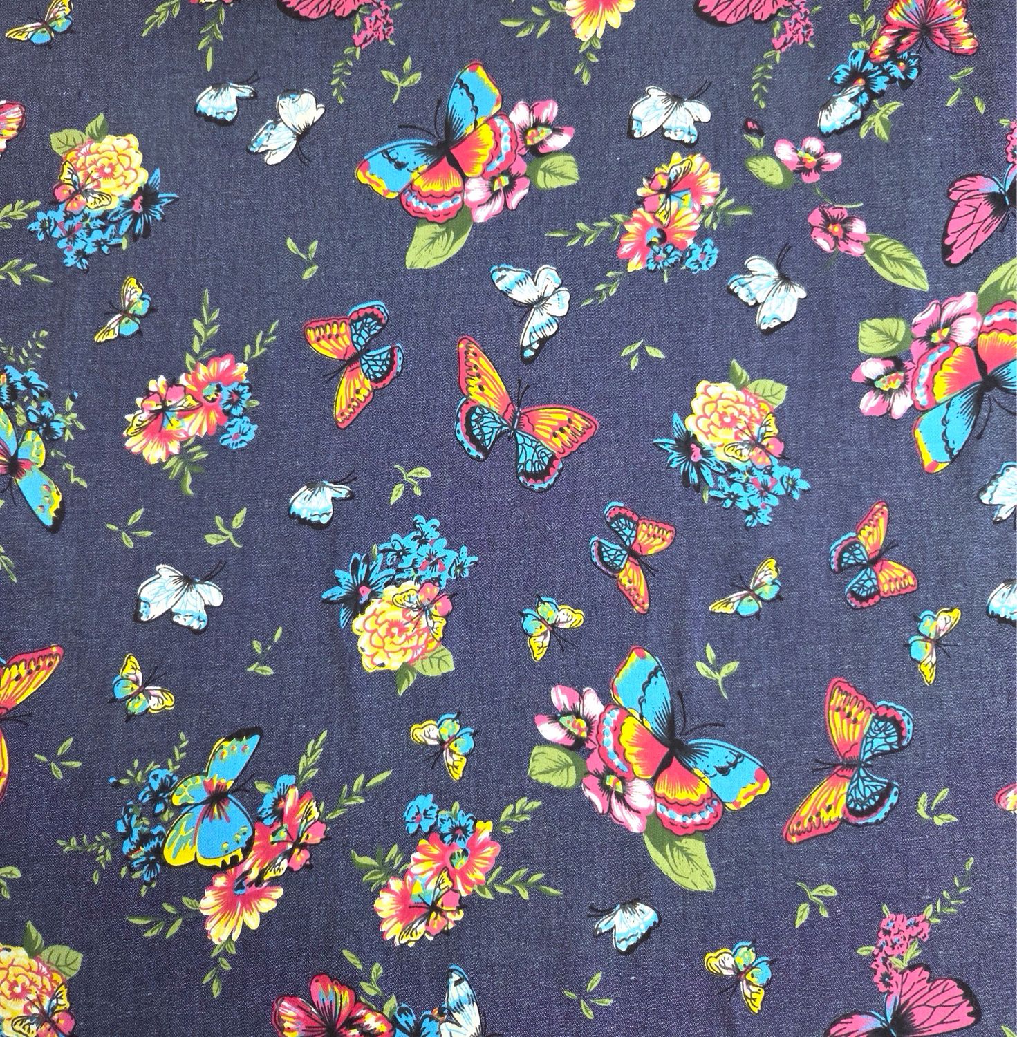 Lightweight Denim- Butterfly Lightweight Denim- Butterfly