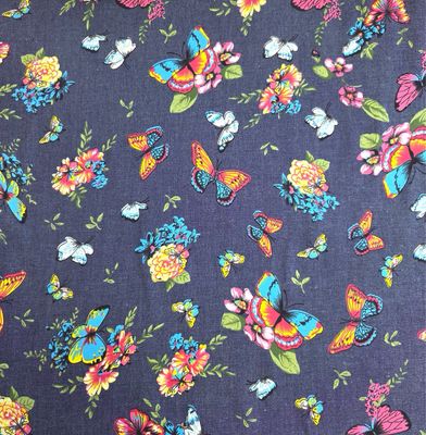 Lightweight Denim- Butterfly