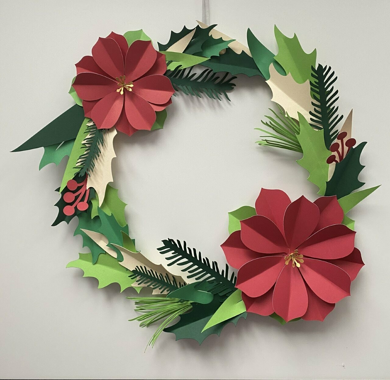 XL Christmas Wreath 12"