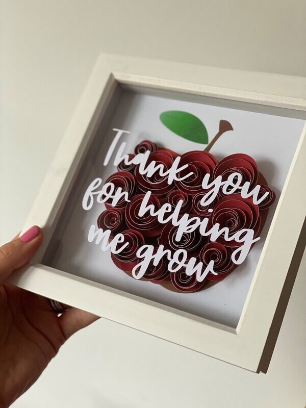 Teachers apple 15 x 15cm Frame