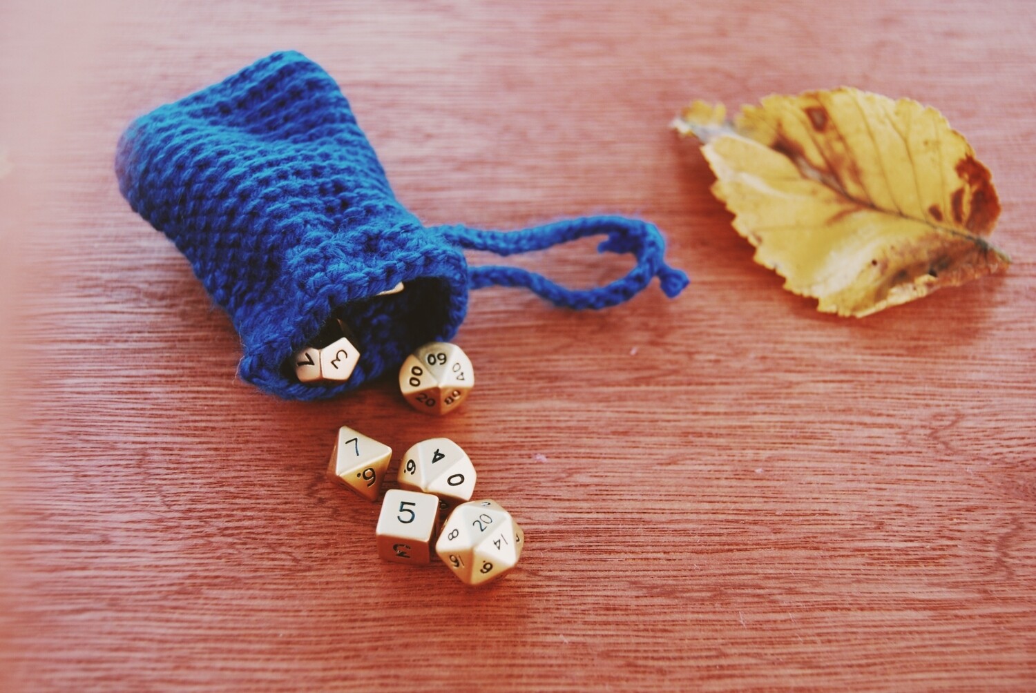Pip's Dice Pouch - Made to Order - Mini Dice Bag