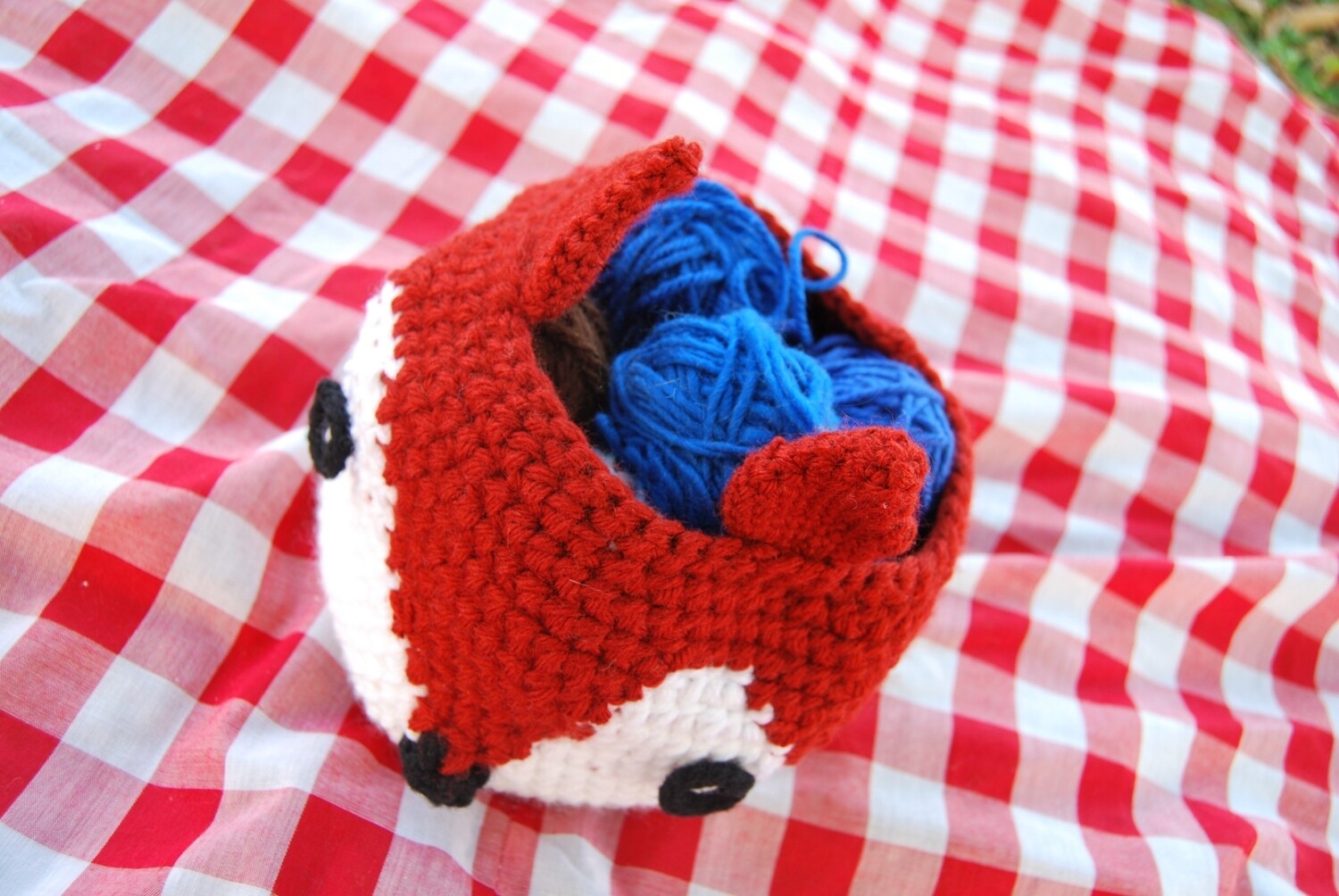 The Littlest Fox Basket