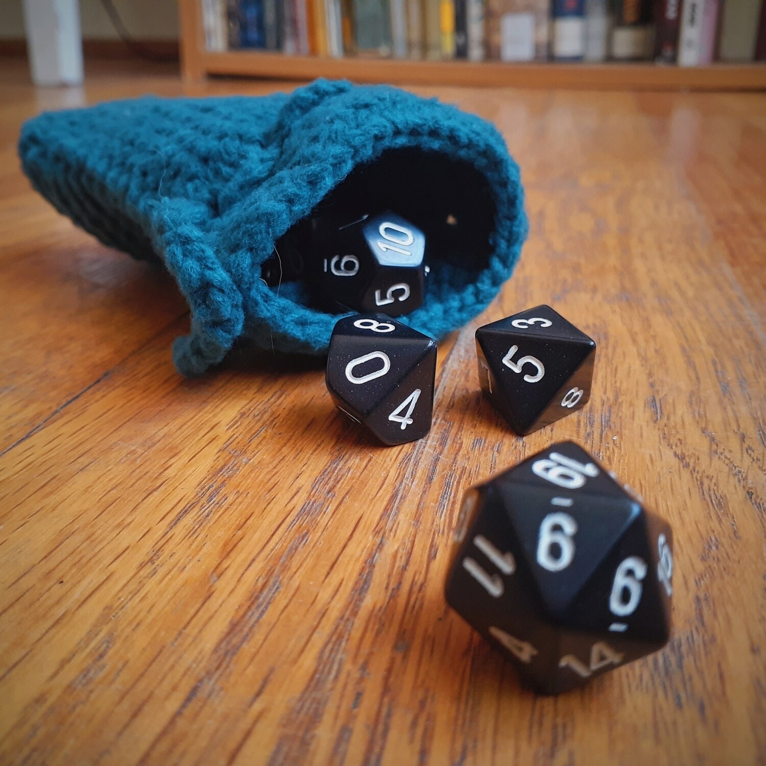 Melissa&#39;s Dice Pouch - Made to Order - Average Size Dice Bag