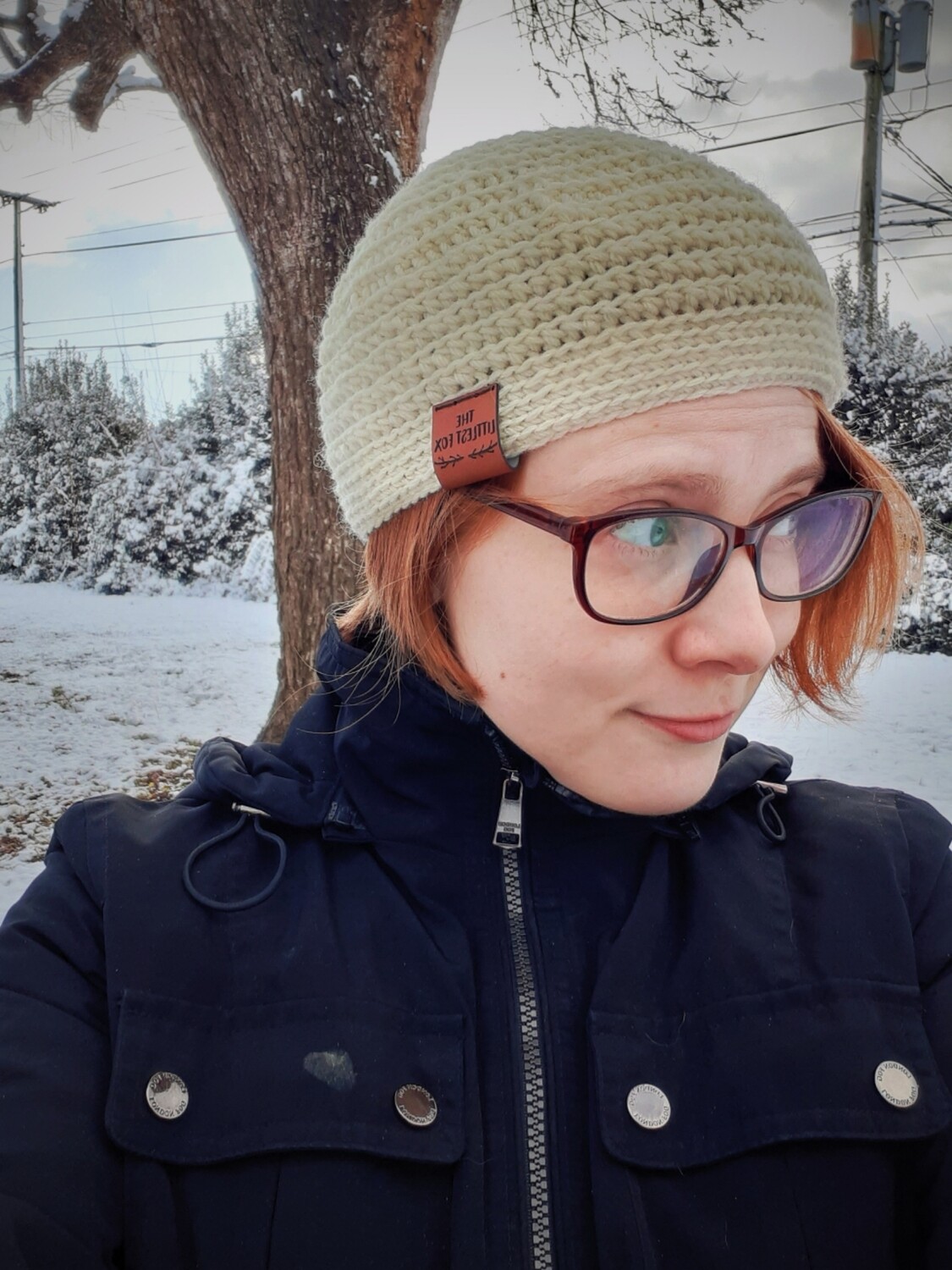 Snow Faerie - Made to Order - Reversible Cap
