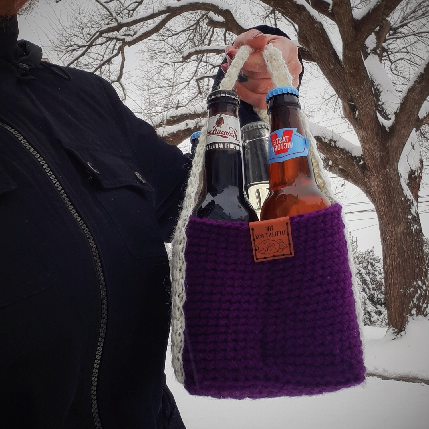 Boysenberry Beverage Bag - Four Pack Drink Carrier