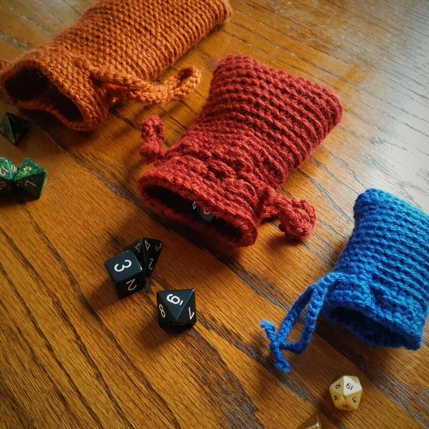 Prepared Player&#39;s Dice Pouch - Made to Order - Large Dice Bag