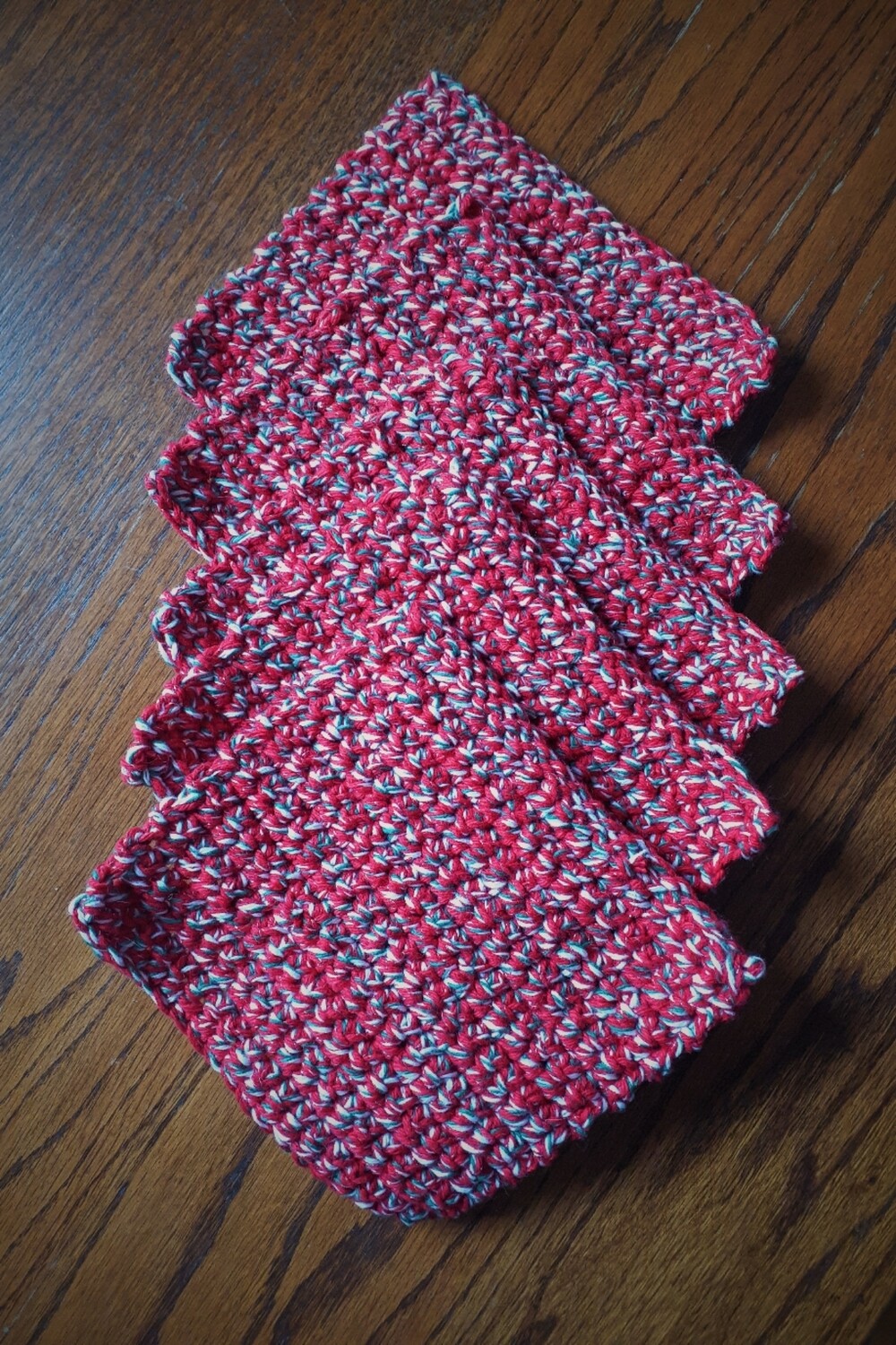 Simply Festive Washcloth