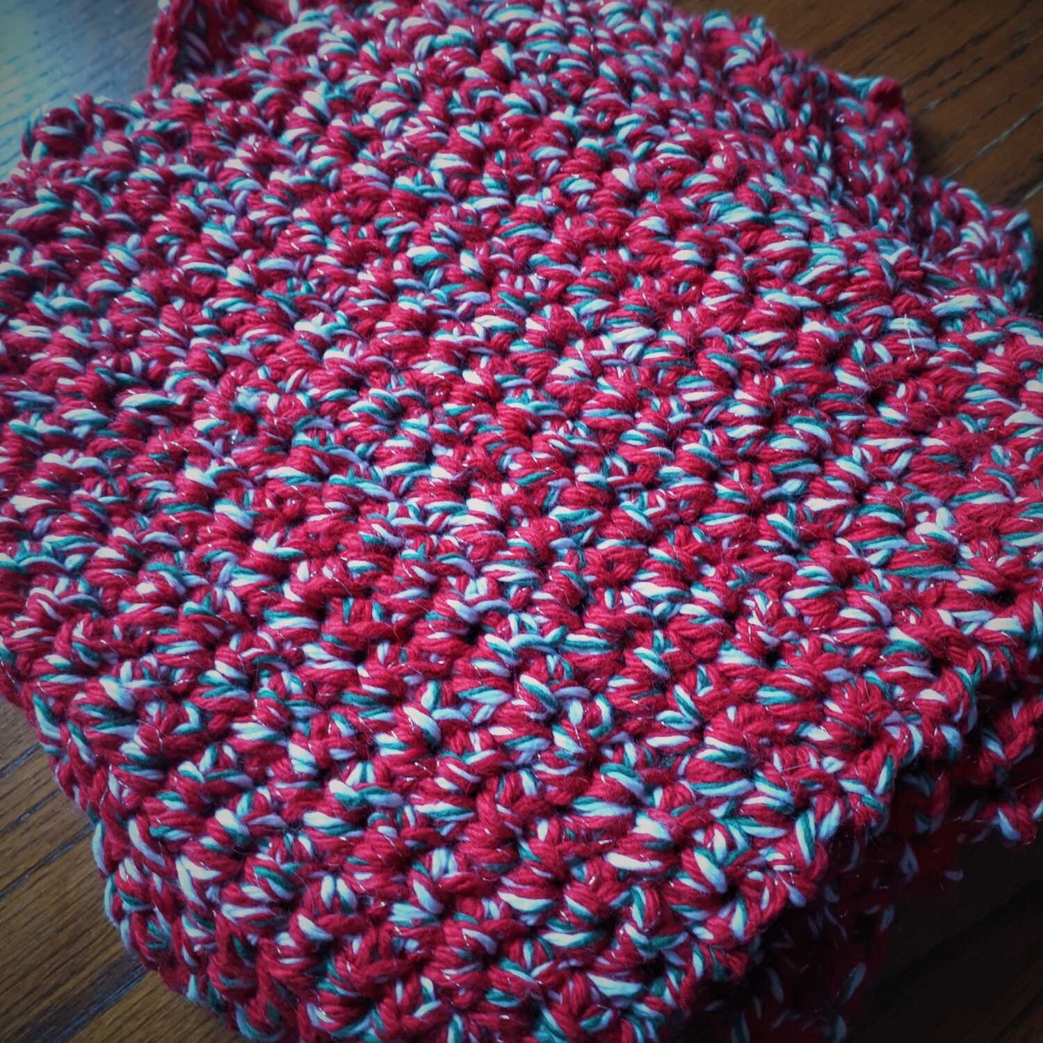 Simply Festive Washcloth