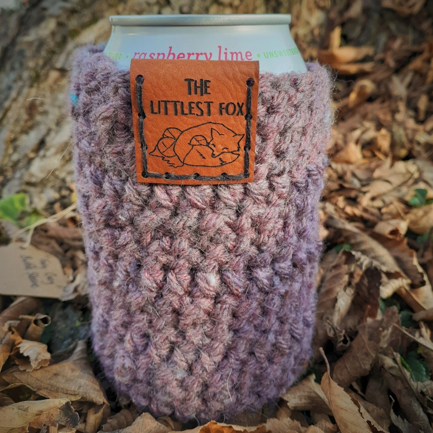 Mauve Foxy Cozy - Bottle/Can Cozy