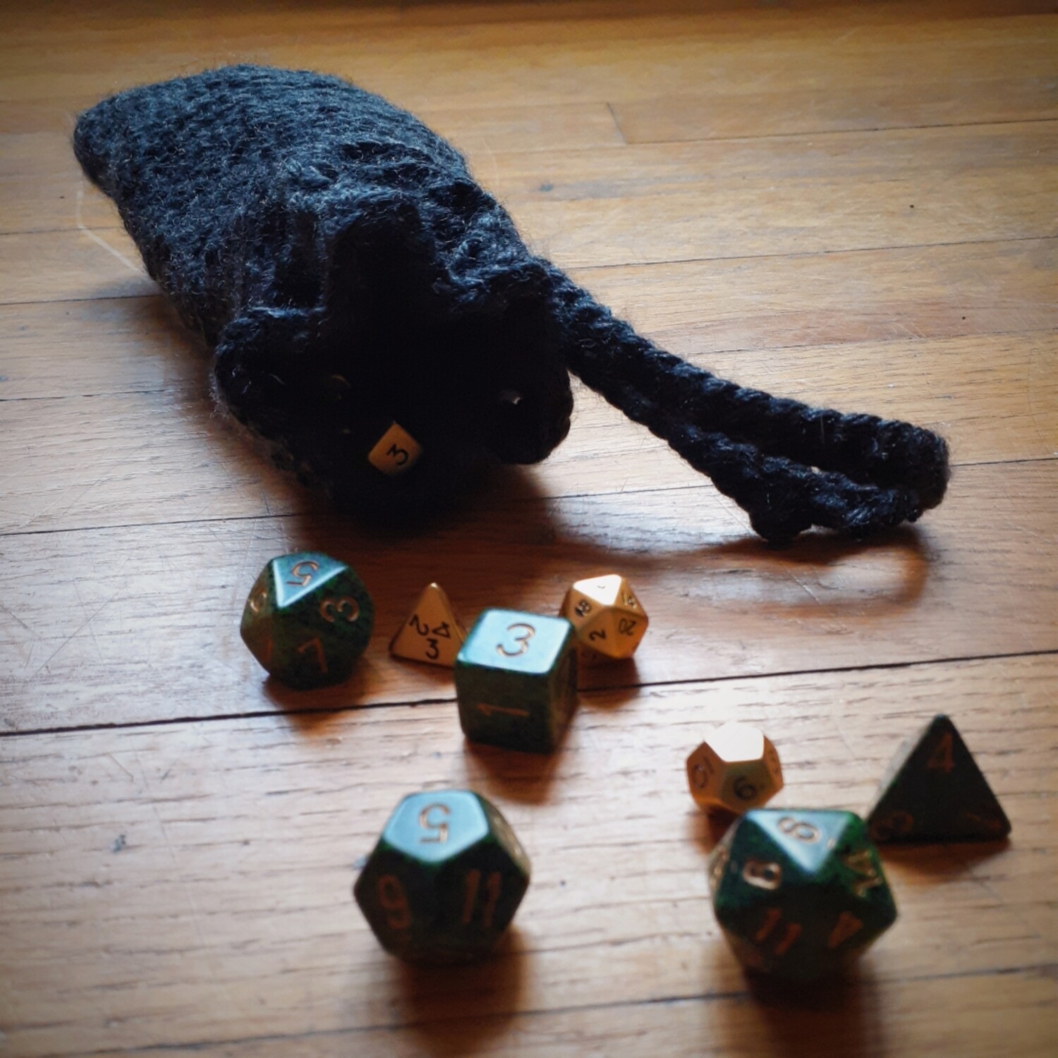 Prepared Player's Dice Pouch - Ready to Ship - Large Dice Bag