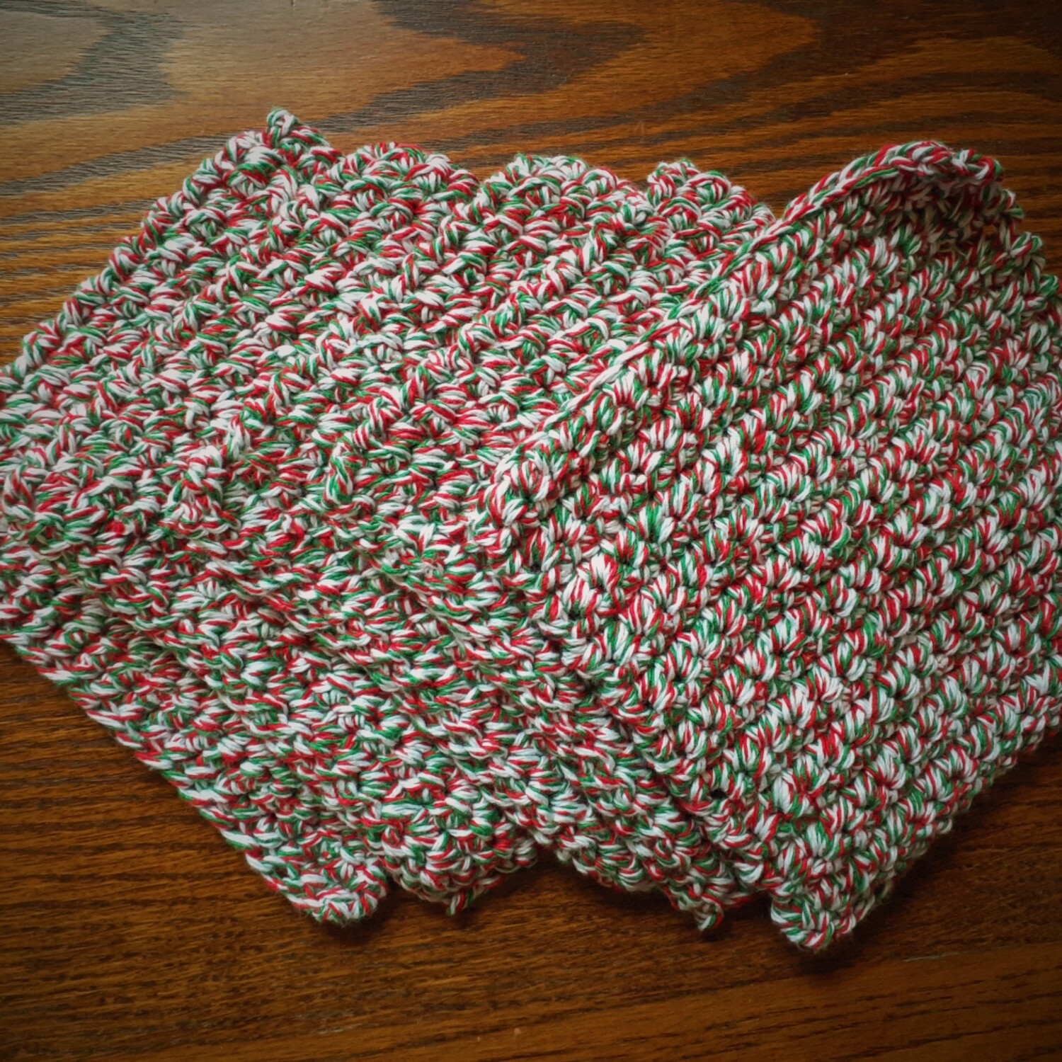Simply Festive Washcloth
