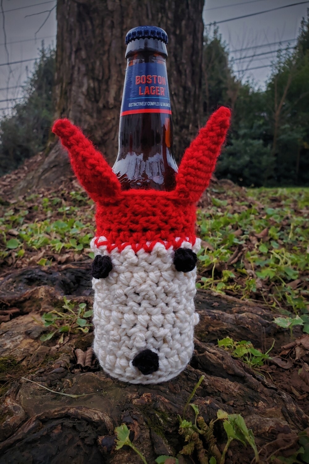 Foxy Cozy - Ready to Ship - Fox Face Bottle Sleeve